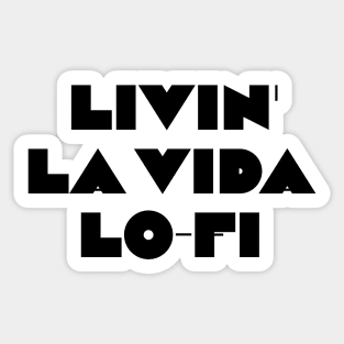 La Vida Sticker